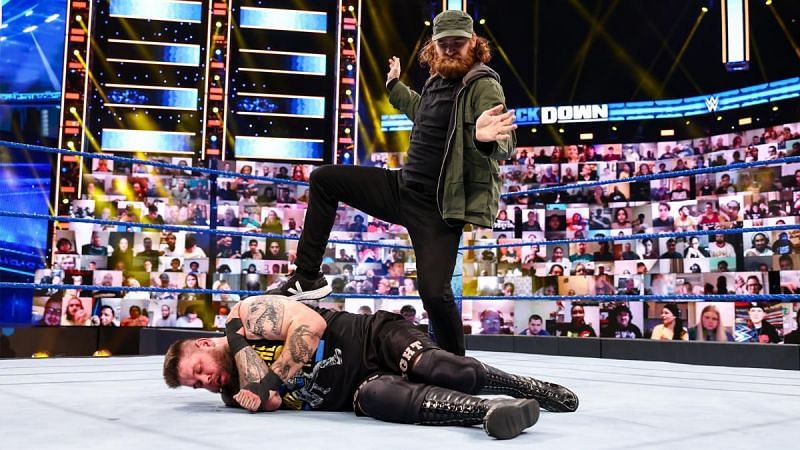Sami Zayn had fun on WWE SmackDown last week