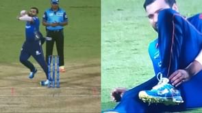 IPL 2021: [Watch] Rohit Sharma twists his ankle while bowling against KKR