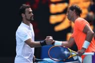 Fabio Fognini lost to Rafael Nadal in the fourth round of the 2021 Australian Open