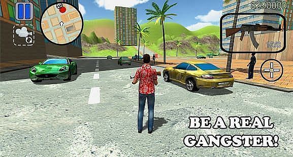 Grand Miami Crime V: Real Gangster (Image via Google Play)