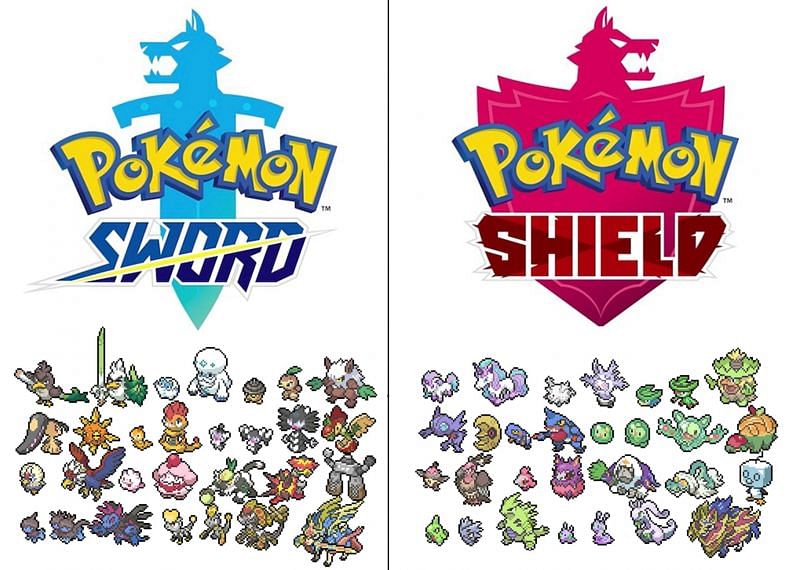 Pokémon Sword and Shield: All version exclusive Pokémon