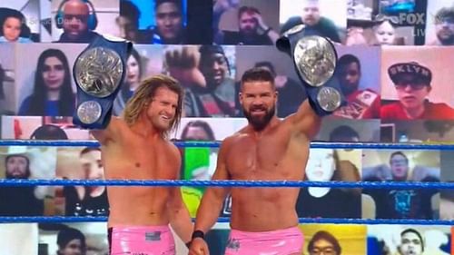 Who will Dolph Ziggler and Robert Roode defend their SmackDown Tag Team titles against?