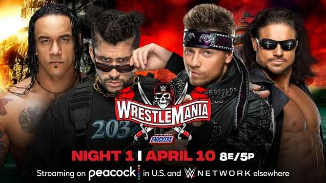 WWE WrestleMania 37 में बैड बनी & डैमियन प्रीस्ट vs द मिज & जॉन मॉरिसन के मैच के 5 संभावित अंत
