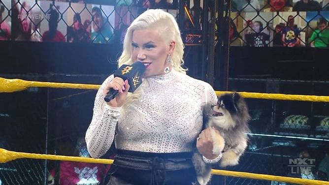 WATCH: Franky Monet (Taya Valkyrie) makes NXT debut, puts Raquel Gonzalez on notice