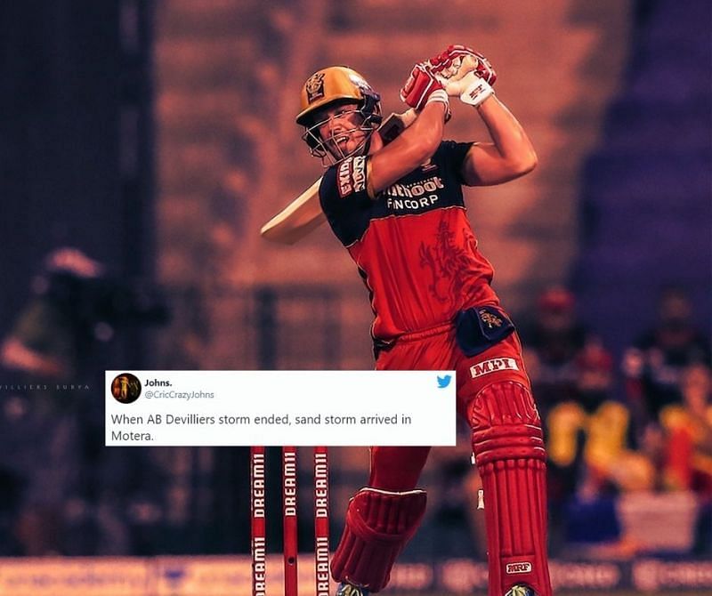 AB de Villiers&#039; blistering 75* has taken RCB to a fighting total