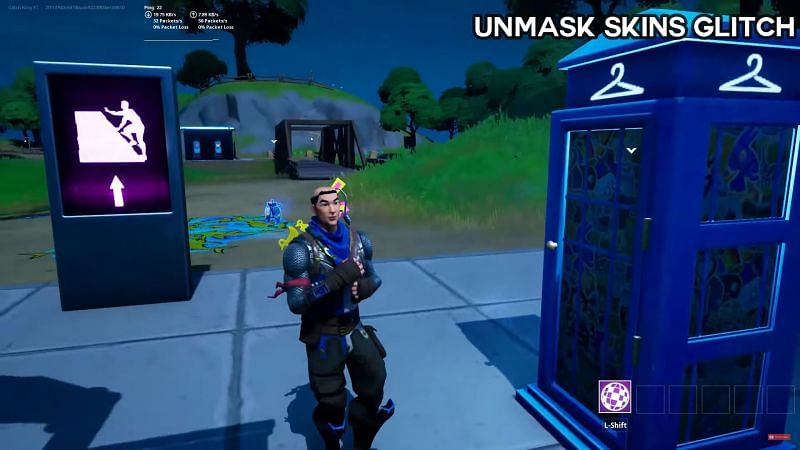 Fortnite Season 6 glitch is &quot;un-masking&quot; characters with hidden faces (Image via Glitch King)
