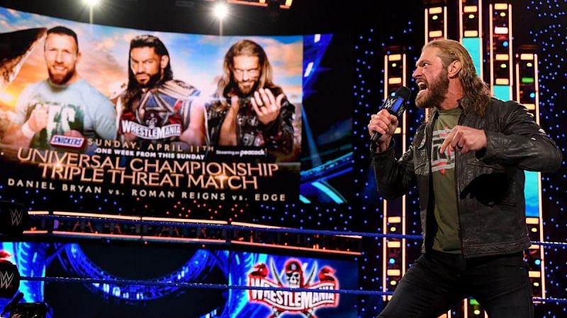 Edge will main event WrestleMania