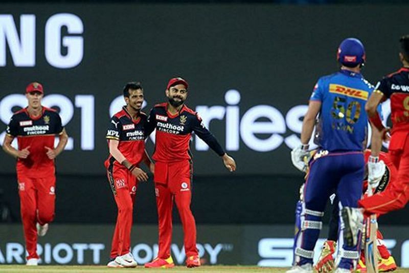 Yuzvendra Chahal had a forgettable outing against the Mumbai Indians (Image courtesy: IPLT20.com)