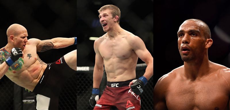 Josh Emmett, Arnold Allen and Edson Barboza