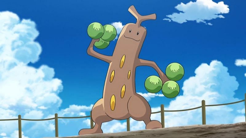 Sudowoodo in the anime (Image via The Pokemon Company)