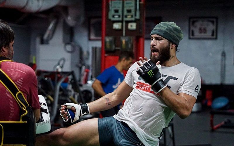 Jorge Masvidal training