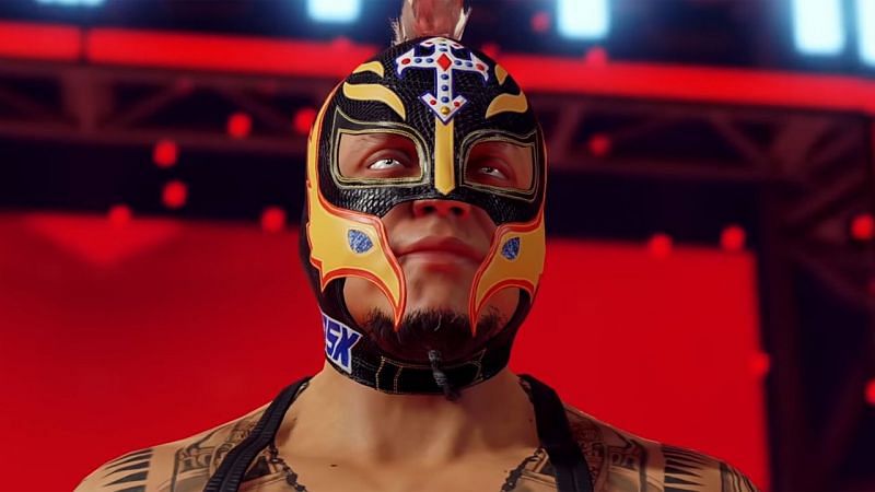 WWE 2K22 teaser trailer featured WWE Superstar Rey Mysterio.