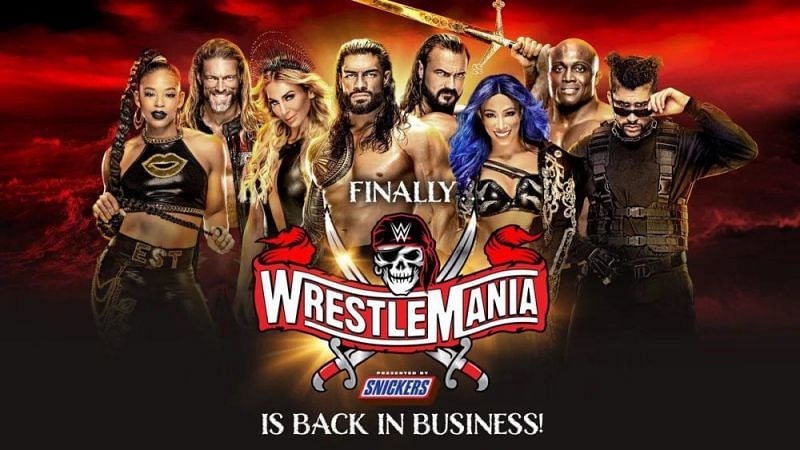 WWE WrestleMania 37, Results