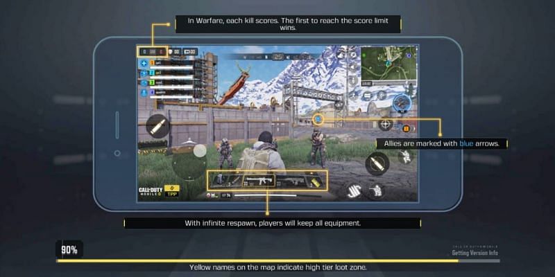 All tasks of the COD Mobile&#039;s featured event are to be pursued in BR Warfare mode (Image via Activision)