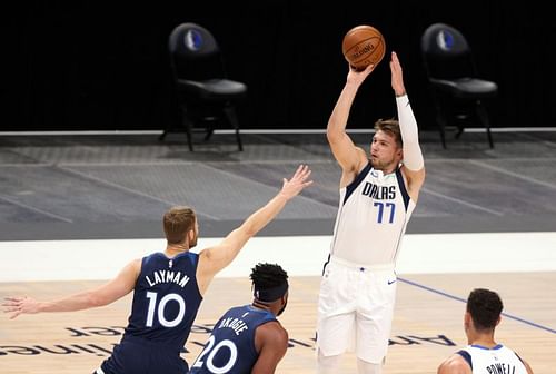 Luka Doncic of the Dallas Mavericks is one of the favorites to win the 2020-21 NBA MVP title this season.