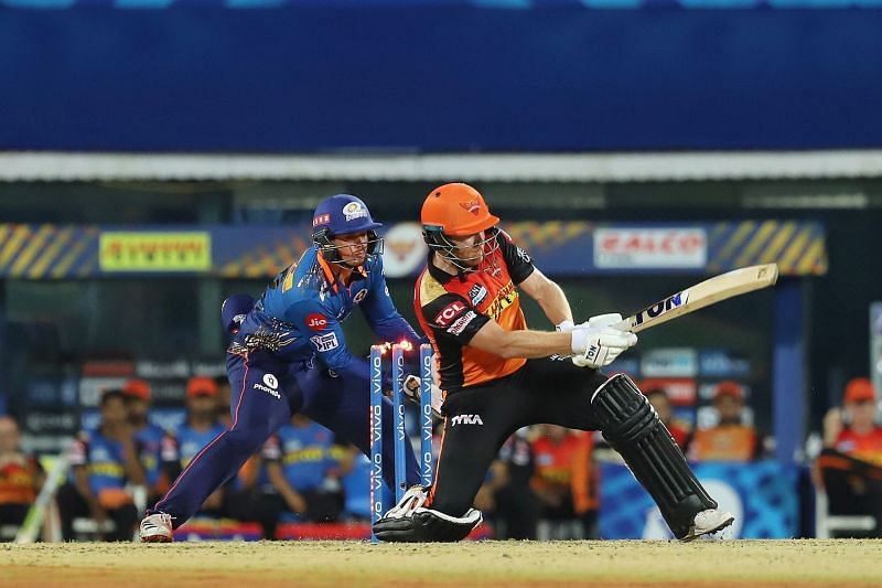 Jonny Bairstow became the 12th batsman to get out hit wicket in IPL tonight (Image courtesy: IPLT20.com)