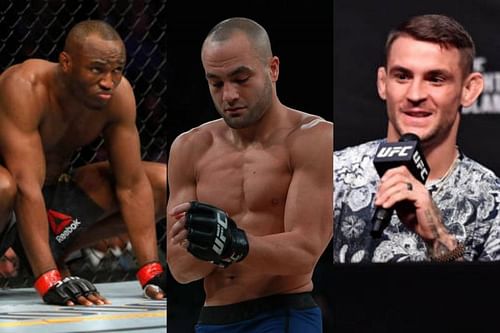 Kamaru Usman, Eddie Alvarez, and Dustin Poirier