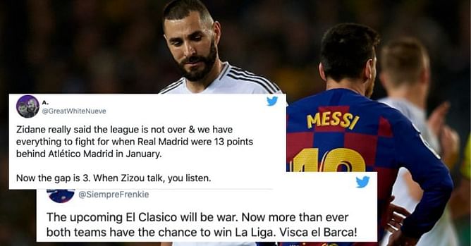Twitter explodes as Barcelona and Real Madrid fans react to Atletico Madrid's loss against Sevilla