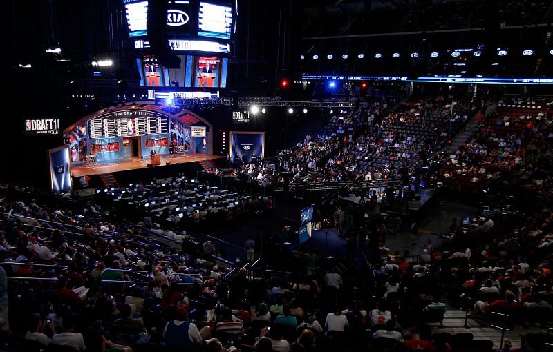 A general view of the draft stage