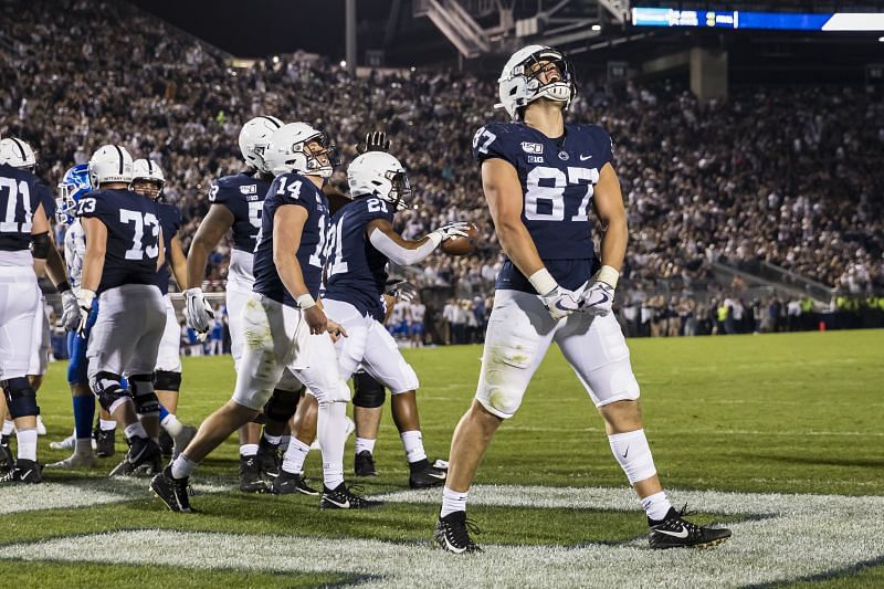 Penn State TE Pat Freiermuth Is Projected To Be A Second Round Pick In The 2021 NFL Draft