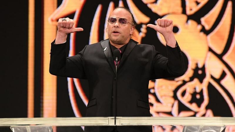 Rob Van Dam at the Hall of Fame ceremony