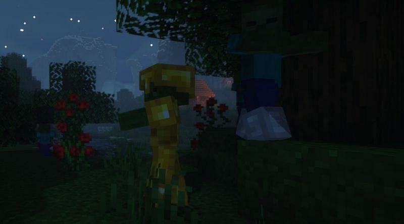  A few Zombie scavengers in Minecraft (Image via Minecraft)