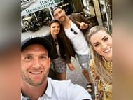 Faf Du Plesis's with Rhemi Rynner and Hardus Viljoen