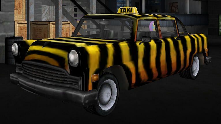 The Zebra Cab (Image via GTA Wiki)