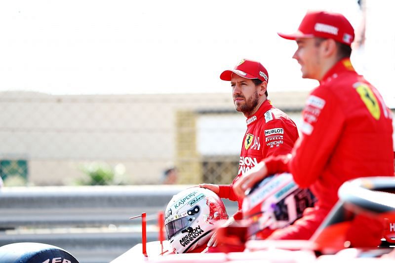 Vettel and Leclerc were teammates for two seasons. Photo: Mark Thompson/Getty Images)