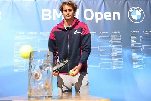 Alexander Zverev enters the BMW Munich Open as the top seed