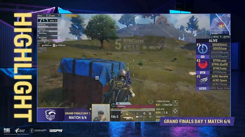 PMPL Season 3 Indonesia Grand Finals day 1