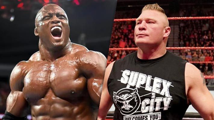 Bobby Lashley and Brock Lesnar