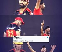 "New tagline - 'Play Bowled'!"- Fans roast RCB after another batting collapse