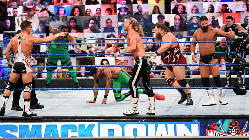 The WWE SmackDown Tag Team title match was highly engaging