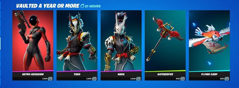 Own a piece of Fortnite legacy before they disappear (Image via Fortnite, Epic Games)