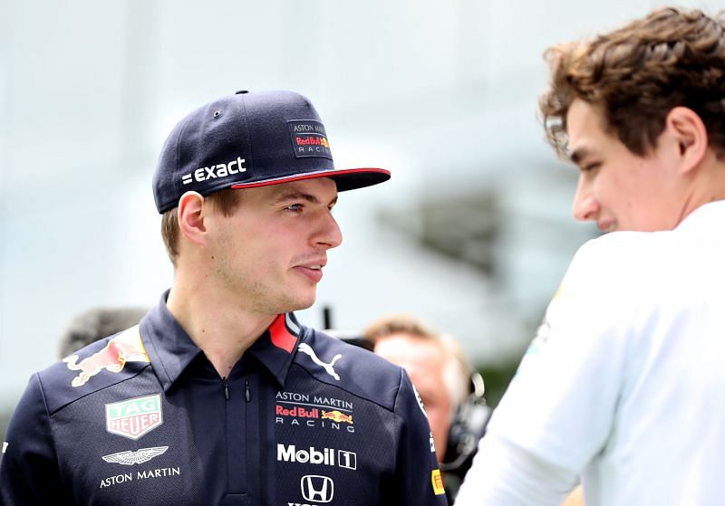 Lando Norris feels Max Verstappen should not have been asked to give back his position to Lewis Hamilton. Photo: Robert Cianflone/Getty Images.