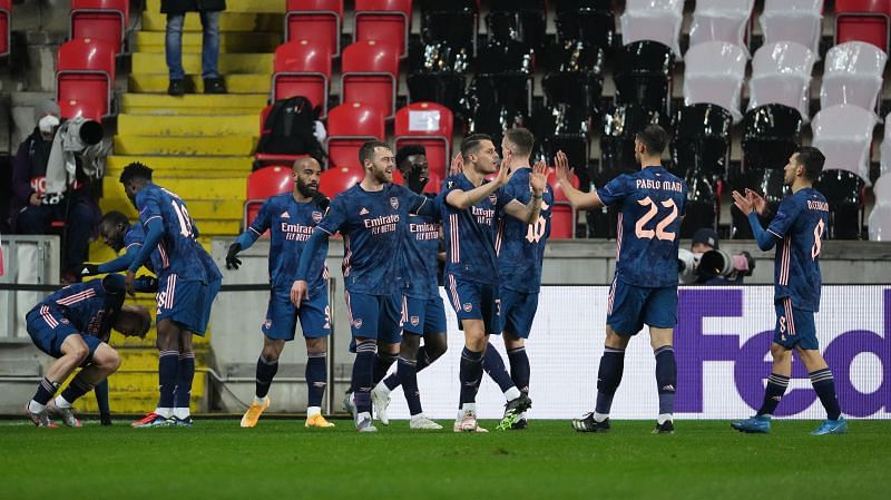 Arsenal cruised to a comfortable victory against Slavia Prague