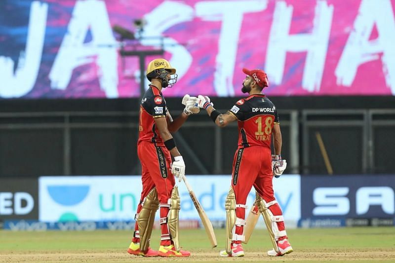 Devdutt Padikkal and Virat Kohli Pic: IPLT20.COM