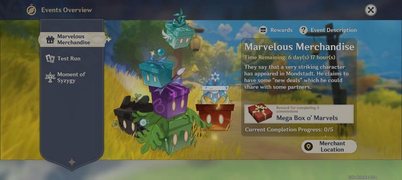 The Marvelous Merchandise event can be difficult for players who don&#039;t have any necessary items left in their inventory