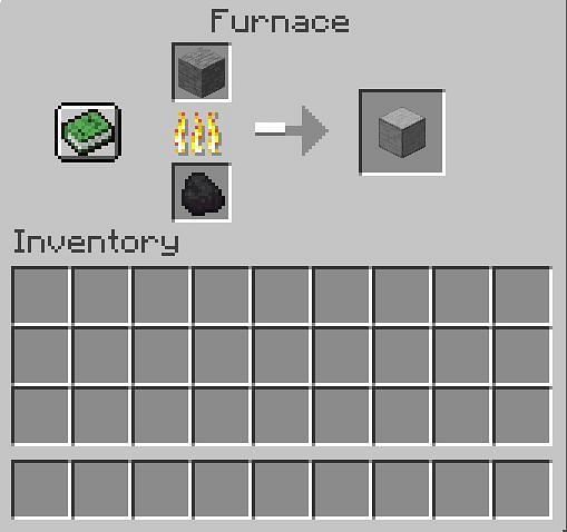 Required Materials to make a blast furnace in Minecraft- Smooth Stones