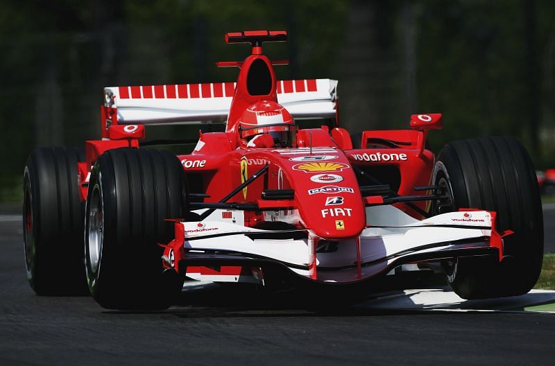 Michael Schumacher is the most successful driver at Imola. Photo: Clive Mason/Getty Images.
