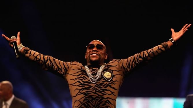 Floyd Mayweather Chanel bag: When the boxer showed off the biggest Chanel bag in the world