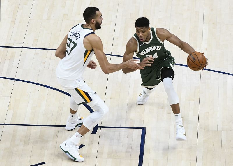 Giannis Antetokounmpo will be hoping to make a late surge for the MVP award