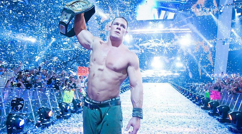 John Cena has been at WrestleMania since 2004