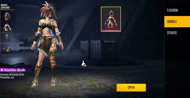 Paleolithic Bundle in Free Fire