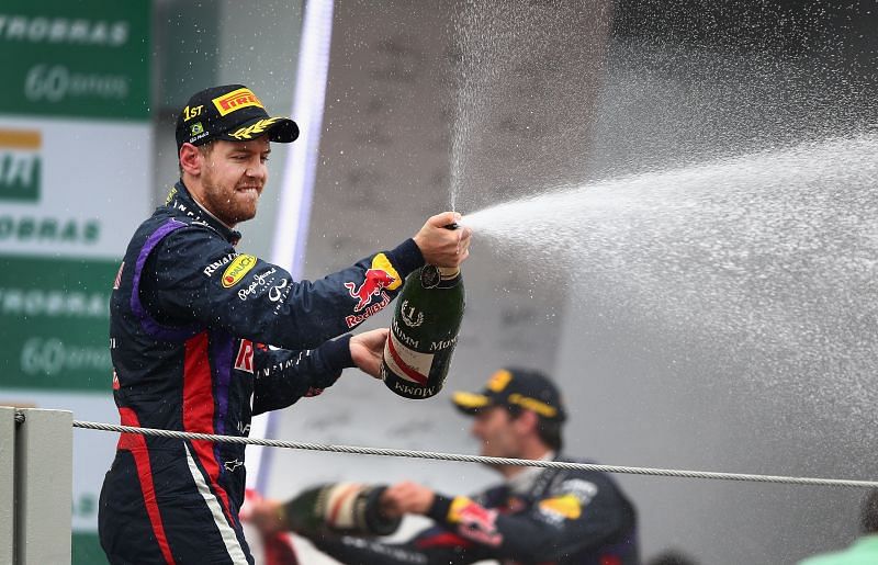 Sebastian Vettel was unbeatable in 2013. Photo: Clive Mason/Getty Images.