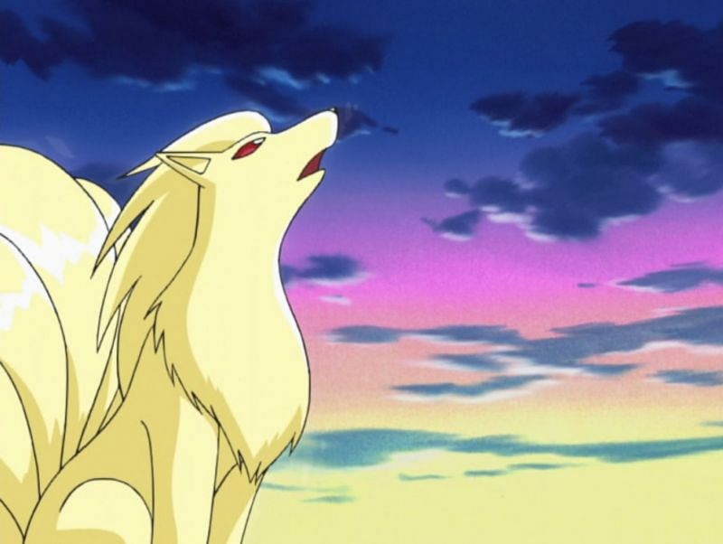 Ninetales in the anime (Image via The Pokemon Company)