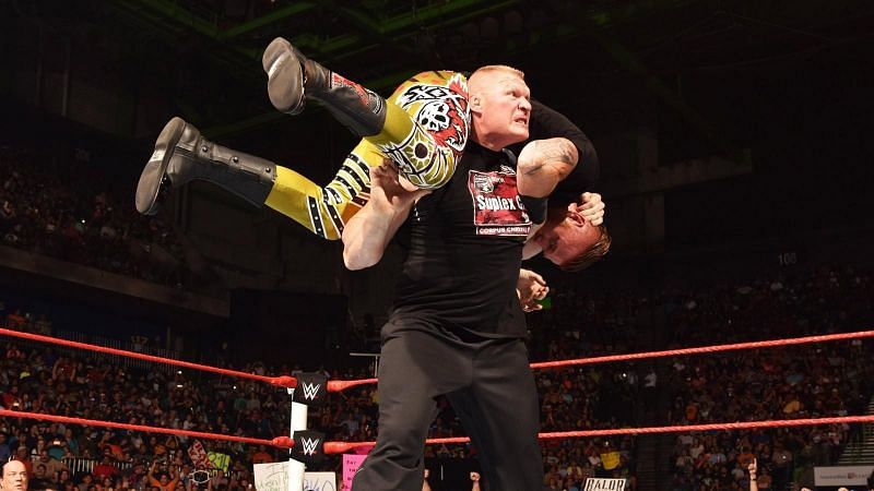 WWE में हीथ स्लेटर की बुरी हालत कर चुके हैं ब्रॉक लैसनर