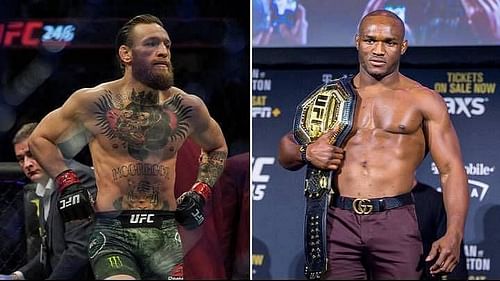 Conor McGregor (left), Kamaru Usman (right)