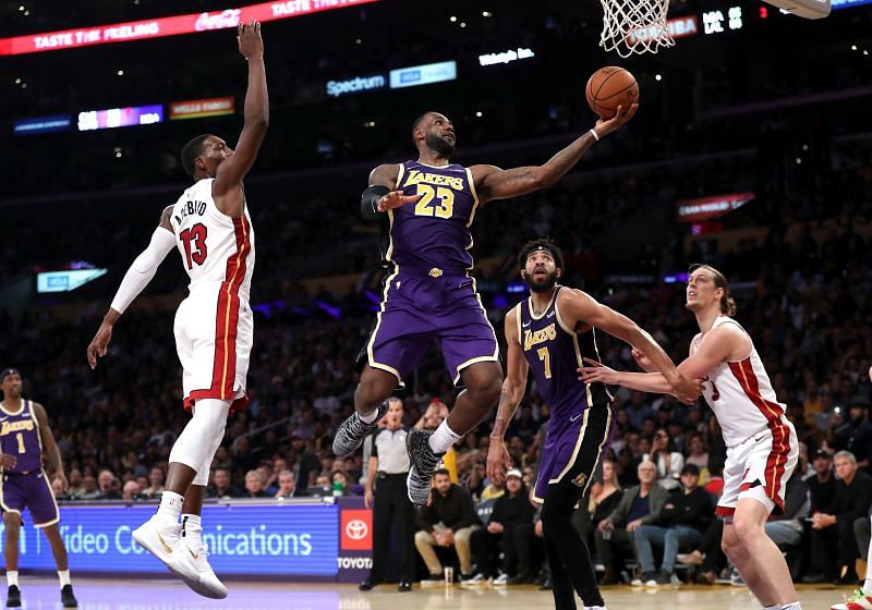 Miami Heat v Los Angeles Lakers
